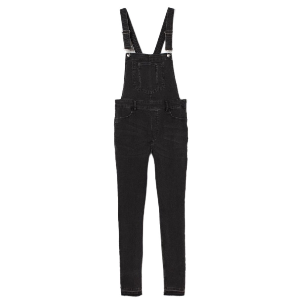Black denim overalls H&M Size 6
